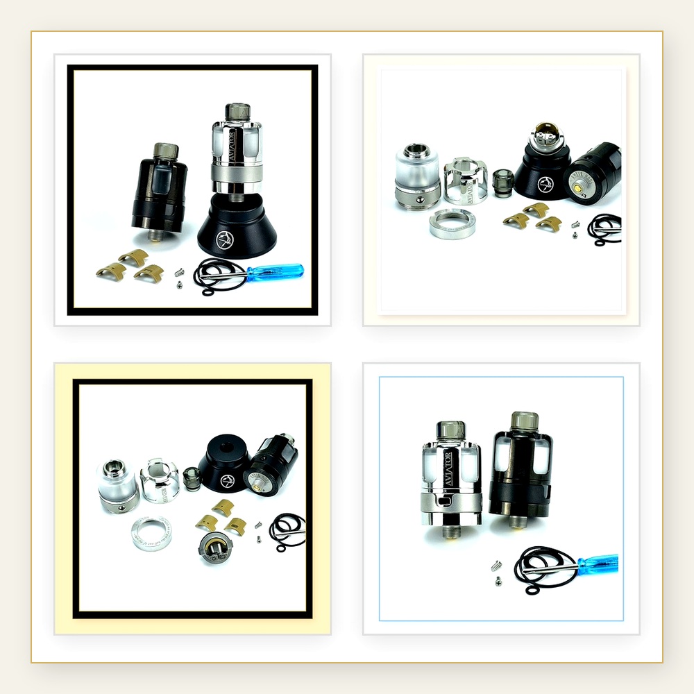 Vaping Air - Aviator RTA ベイプタンク 3.5ml - 316SS