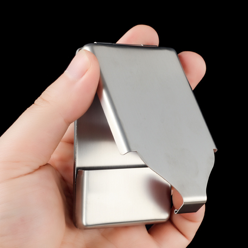 耐久性のあるステンレス製タバコケース、フリップトップデザイン - Smoking & Vaping Accessories のレビューと価格