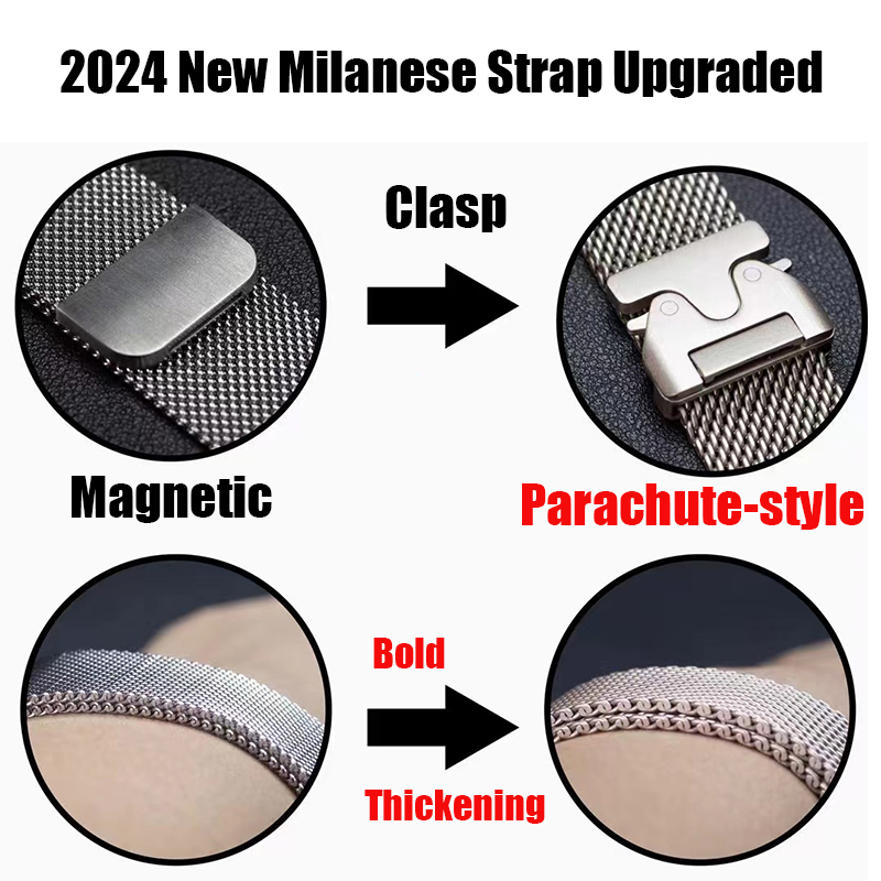 Apple Watch用ミラネーゼストラップ,iwatchシ - Mesh Coil Strip のレビューと価格